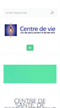 Mobile Screenshot of centredevie.ca